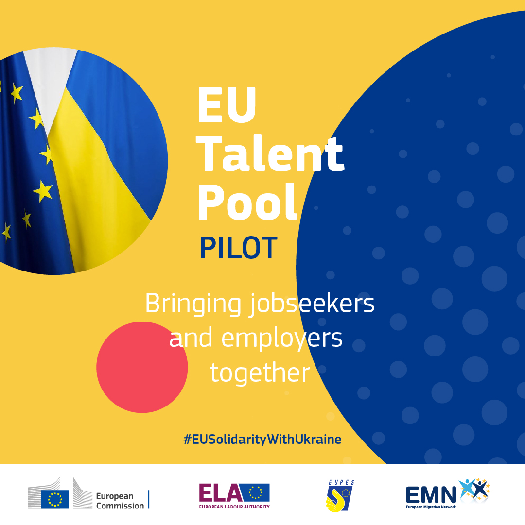 EU Talent Pool poster